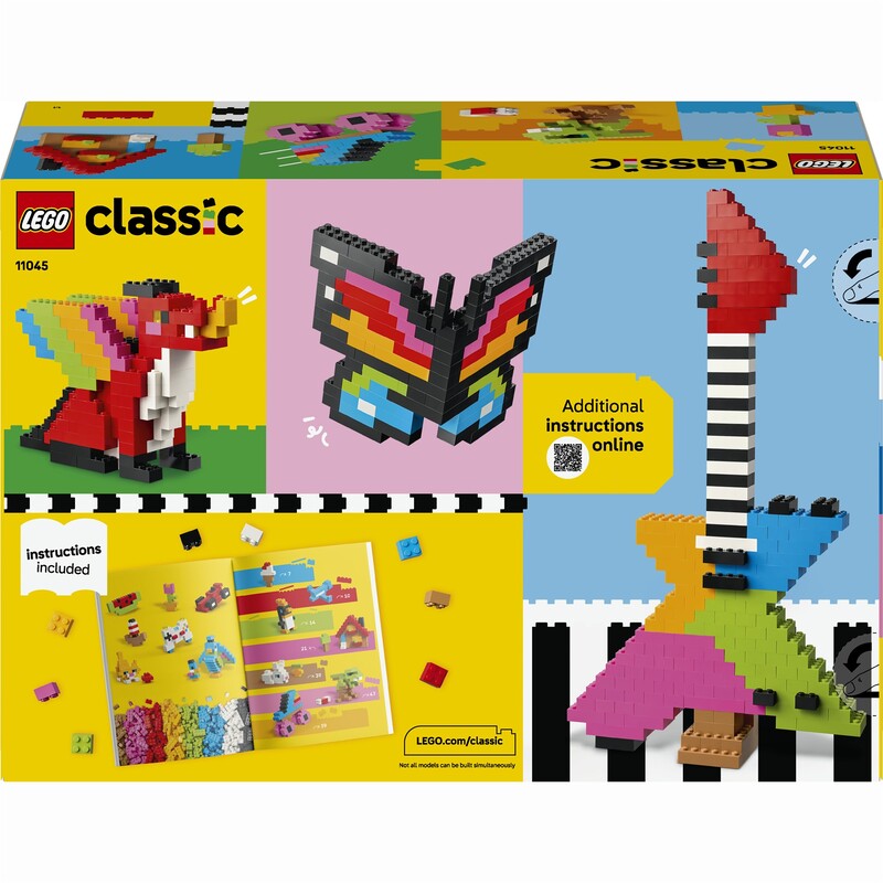 Конструктор LEGO Classic Креативні барвисті кубики (11045)