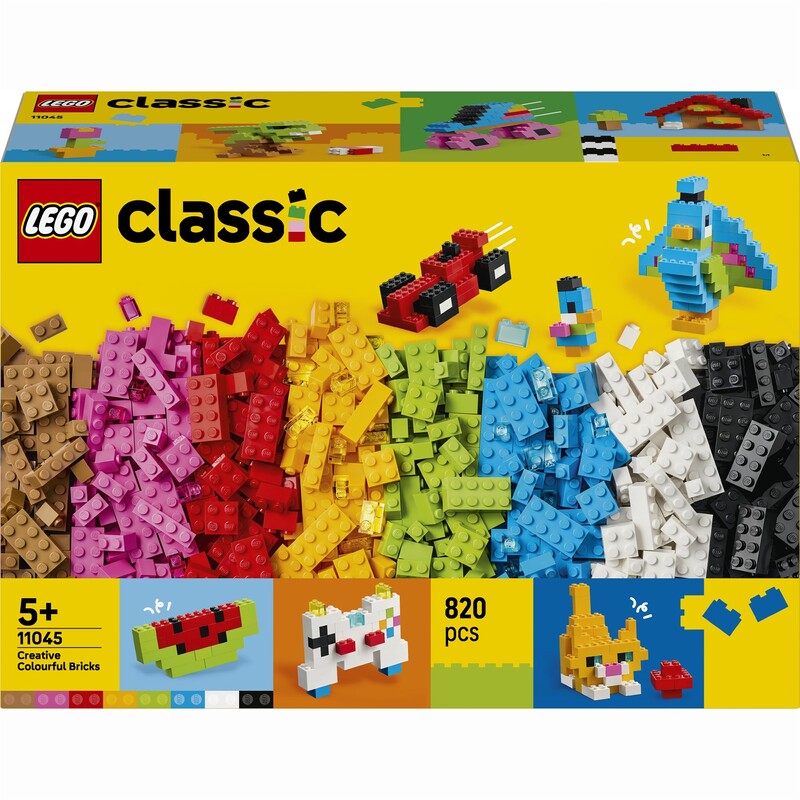Конструктор LEGO Classic Креативні барвисті кубики (11045)