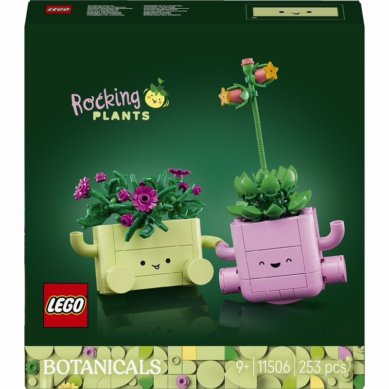 Конструктор LEGO Botanicals Рослини, що гойдаються (11506)