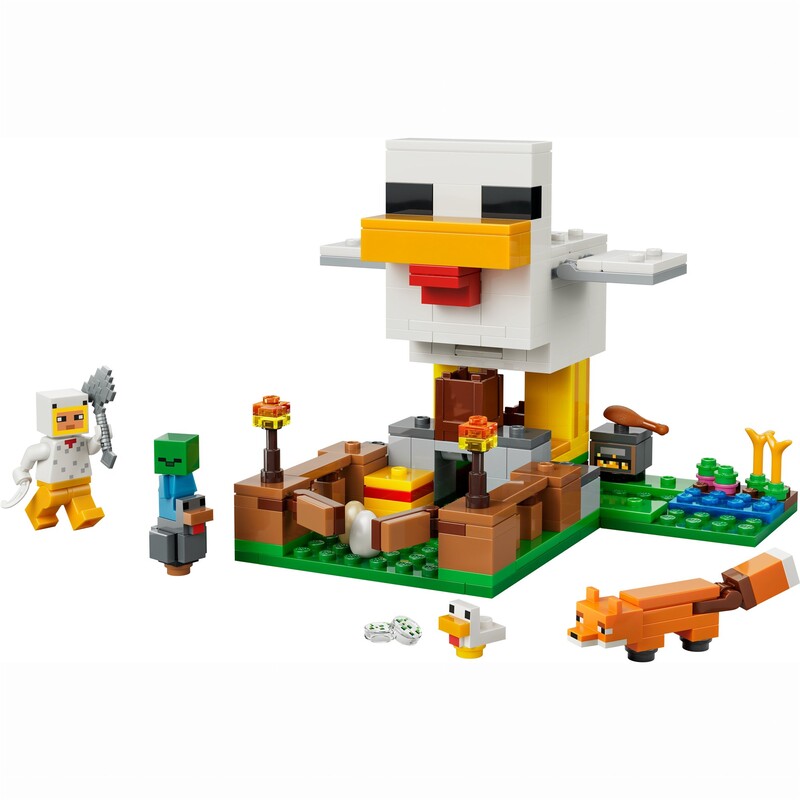 Конструктор LEGO Minecraft Куряча ферма (21585)