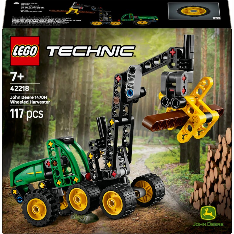 Конструктор LEGO Technic Колісний комбайн John Deere 1470H (42218)