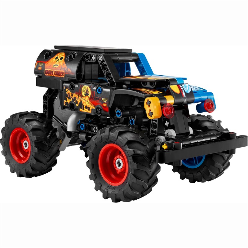 Конструктор LEGO Technic Monster Jam Grave Digger Вогонь і лід (42219)