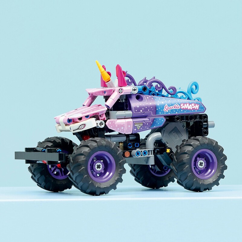Конструктор LEGO Technic Monster Jam Sparkle Smash із функцією «Pull-Back» (42220)
