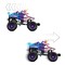 Фото - Конструктор LEGO Technic Monster Jam Sparkle Smash із функцією «Pull-Back» (42220) | click.ua