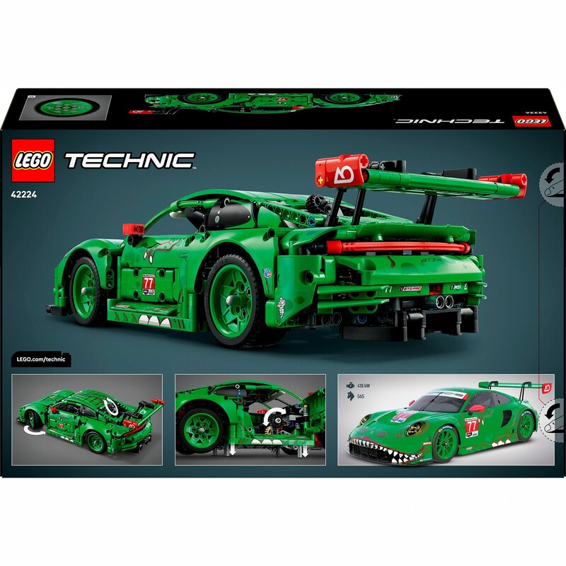Конструктор LEGO Technic Автомобіль Porsche 911 GT3 R REXY AO Racing (42224)