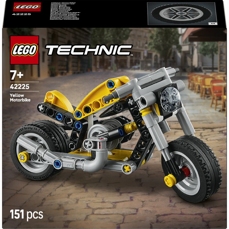 Конструктор LEGO Technic Жовтий мотоцикл (42225)