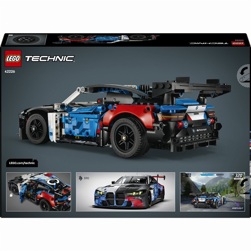 Конструктор LEGO Technic Автомобіль для перегонів BMW M4 GT3 EVO (42226)
