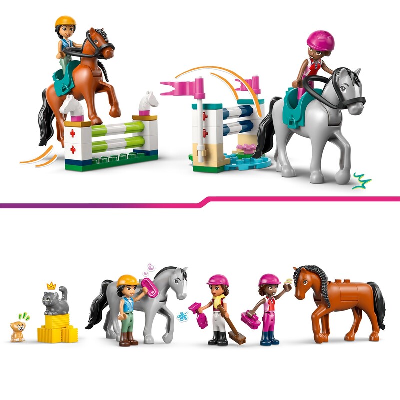 Конструктор LEGO Friends Кінна стайня та академія верхової їзди (42688)