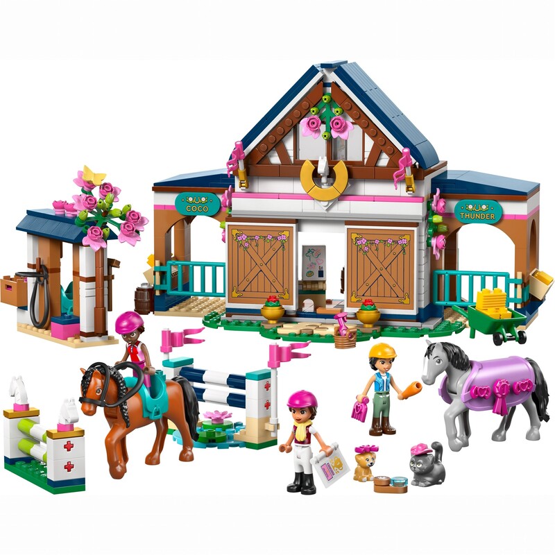 Конструктор LEGO Friends Кінна стайня та академія верхової їзди (42688)