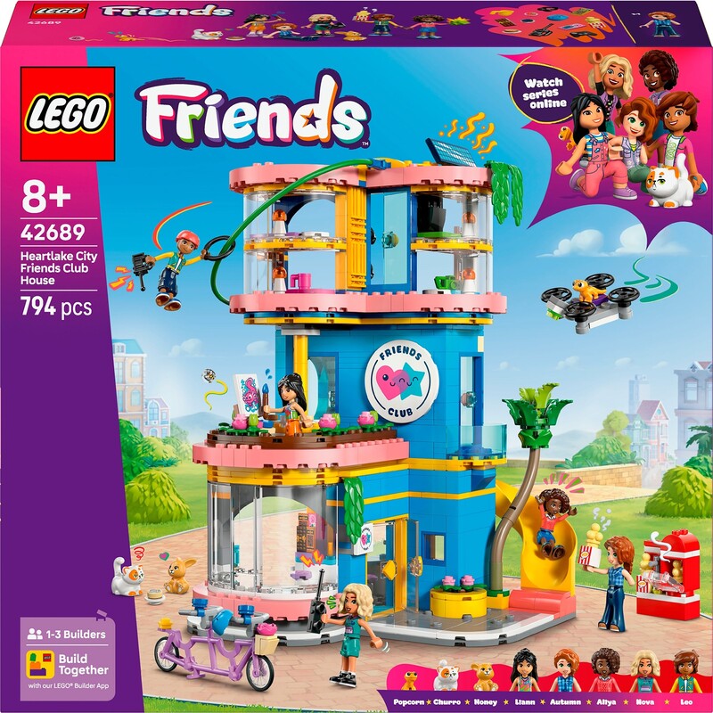 Конструктор LEGO Friends Клубный дом друзей HLC (42689)