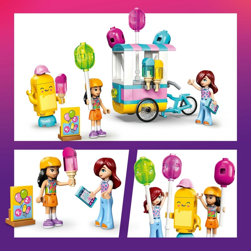 Конструктор LEGO Friends Ятка з морозивом та повітряними кульками (42692)
