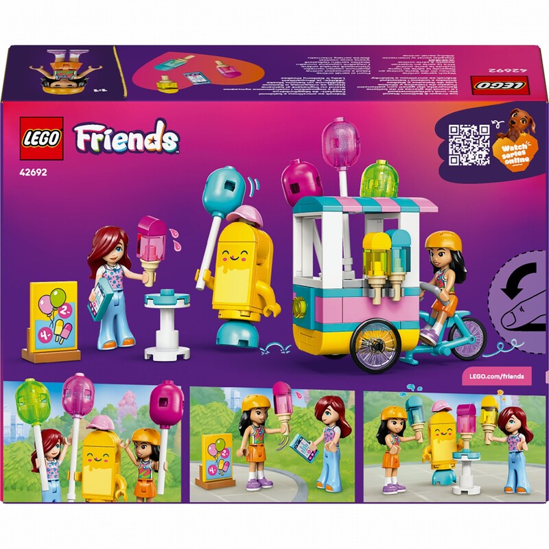 Конструктор LEGO Friends Ятка з морозивом та повітряними кульками (42692)