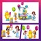 Фото - Конструктор LEGO Friends Ятка з морозивом та повітряними кульками (42692) | click.ua