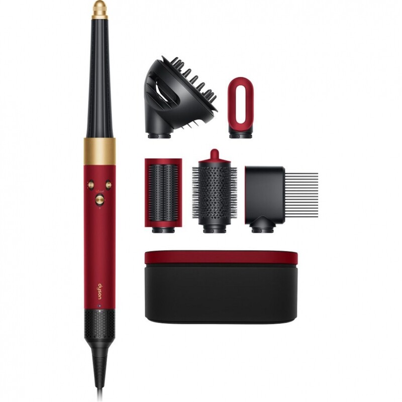 Стайлер Dyson HS08 Airwrap I.D. Curly+Coily T3/T4 Red Velvet/Gold (596928-01)