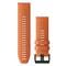 Фото - Ремінець Garmin QuickFit 26mm для Garmin Fenix 6X Ember Orange Silicone (010-12864-01) | click.ua
