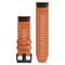 Фото - Ремінець Garmin QuickFit 26mm для Garmin Fenix 6X Ember Orange Silicone (010-12864-01) | click.ua