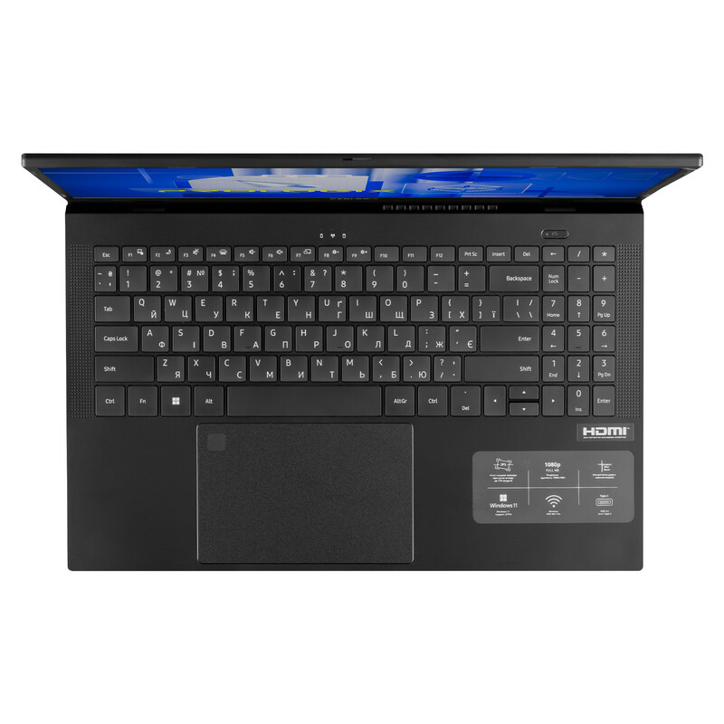 Ноутбук Prologix M15-725 (PLN725.I513.16.S2.WP11.Y3.167) Black