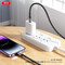Фото - Кабель XO NBQ264A High Power Braided, USB-C - USB-C, (M/M), 240W, 2 м, Black (NBQ264B_С_Black) | click.ua
