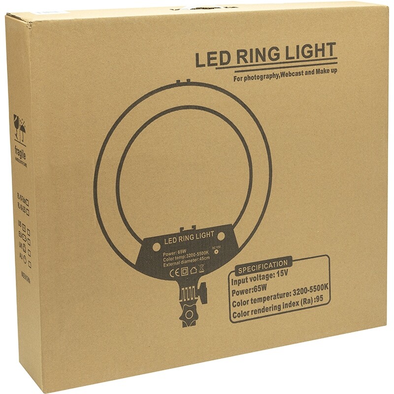 Кільцева LED-лампа Puluz TBD020142220 18"