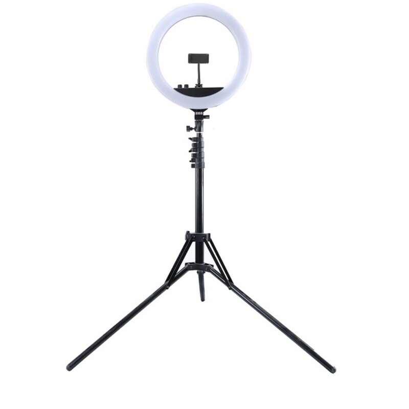 Кільцева LED-лампа Mantoo MCP3690 12" + штатив