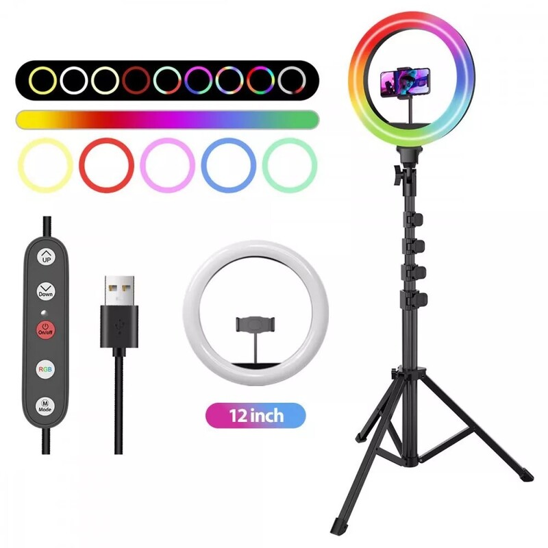 Кольцевая LED-лампа Proove Halo 12 RGB White