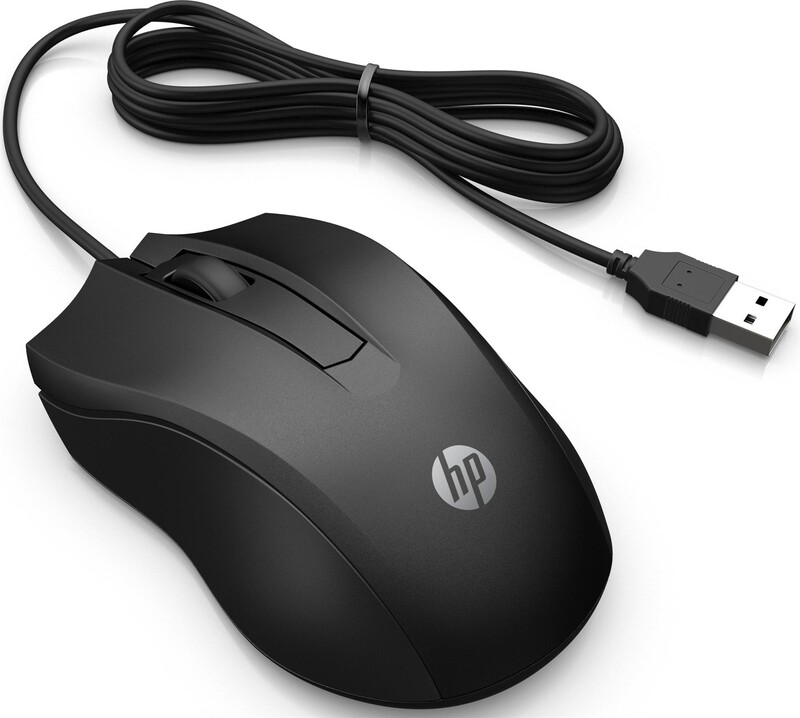 Мышь HP 100 Black (6VY96AA)