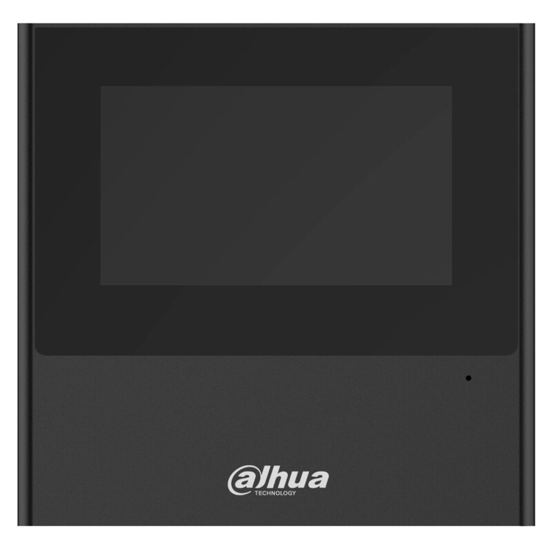IP-відеодомофон Dahua DHI-VTH2611L-WP-BE Black (99-10025412)