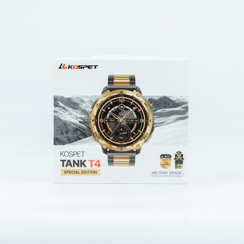 Смарт-часы Kospet Tank T4 SE Gold