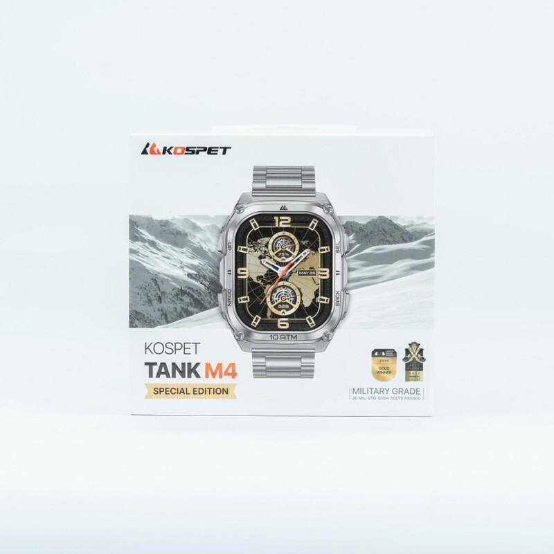 Смарт-часы Kospet Tank M4 SE Silver