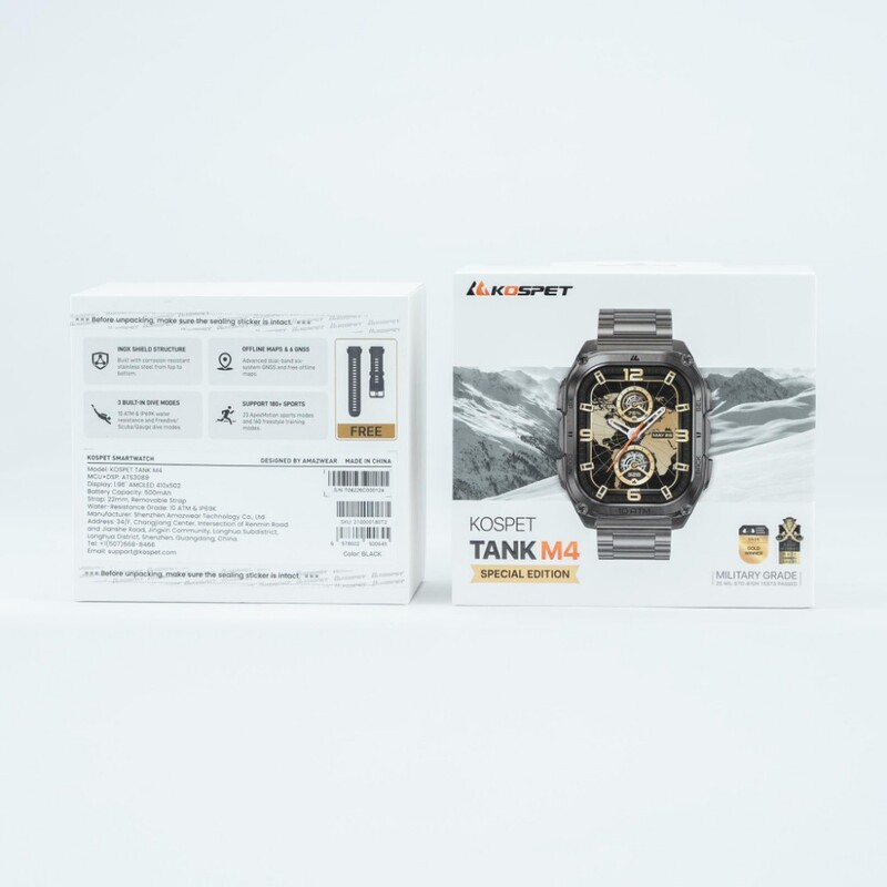 Смарт-часы Kospet Tank M4 SE Black