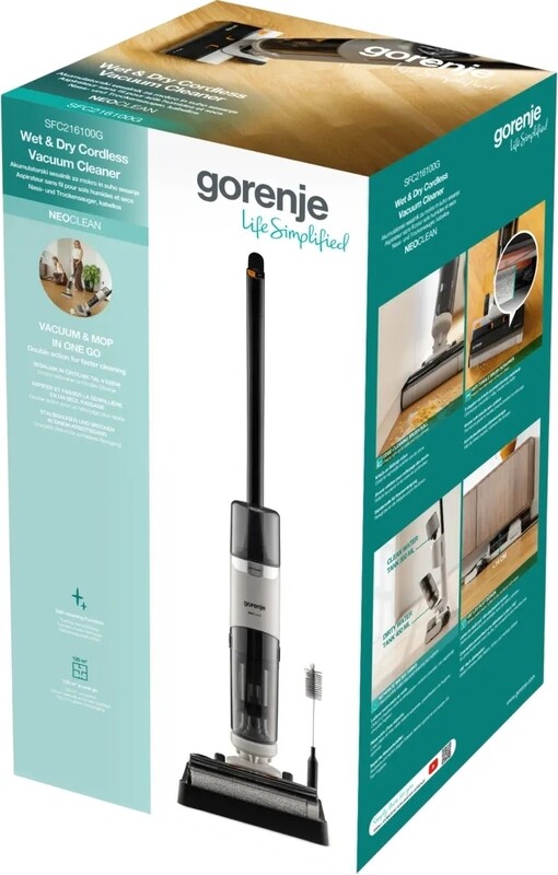 Акумуляторний миючий пилосос Gorenje SFC216100G