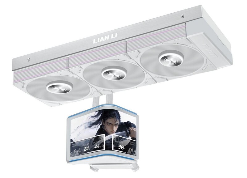 Система водяного охлаждения Lian Li HydroShift II OLED Curved 360 P28 White (G89.GHS2OLDC36PW.00)