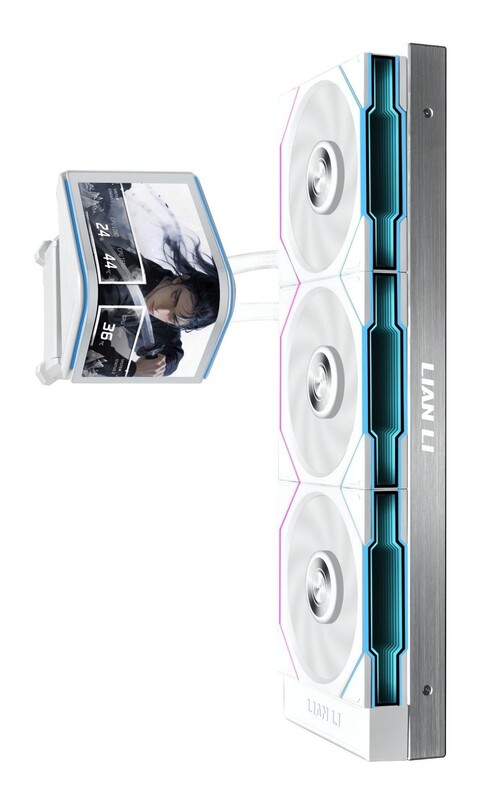 Система водяного охлаждения Lian Li HydroShift II OLED Curved 360 TL White (G89.GHS2OLDC36TW.00)