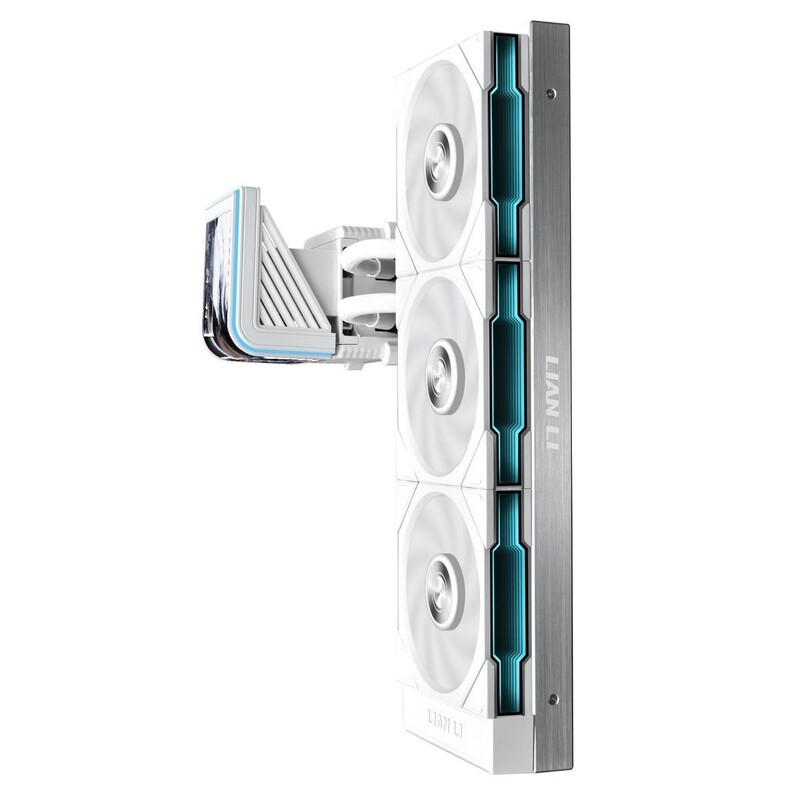 Система водяного охлаждения Lian Li HydroShift II OLED Curved 360 TL White (G89.GHS2OLDC36TW.00)