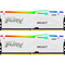 Фото - Модуль пам`ятi DDR5 32GB/5600 Kingston Fury Beast RGB Expo White (KF556C36BWEAK2-32) | click.ua
