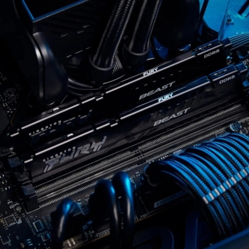 Модуль пам`ятi DDR5 128GB/5600 Kingston Fury Beast Black (KF556C40BBK2-128)