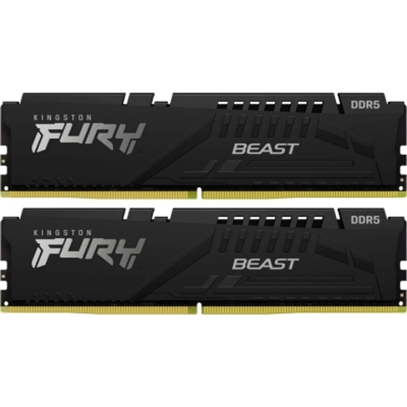 Модуль пам`ятi DDR5 128GB/5600 Kingston Fury Beast Black (KF556C40BBK2-128)