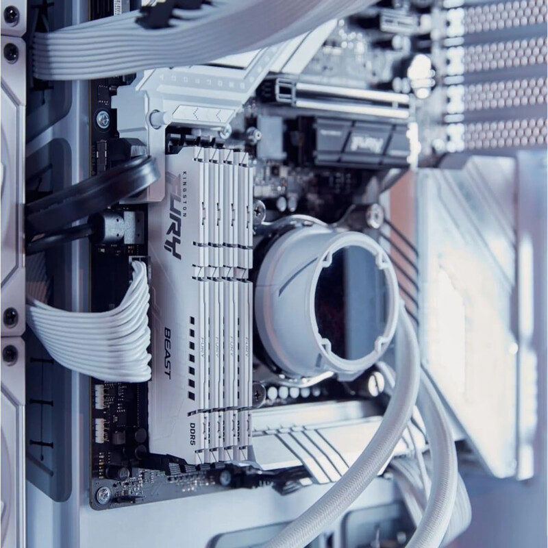 Модуль пам`ятi DDR5 32GB/6000 Kingston Fury Beast Expo White (KF560C30BWE-32)