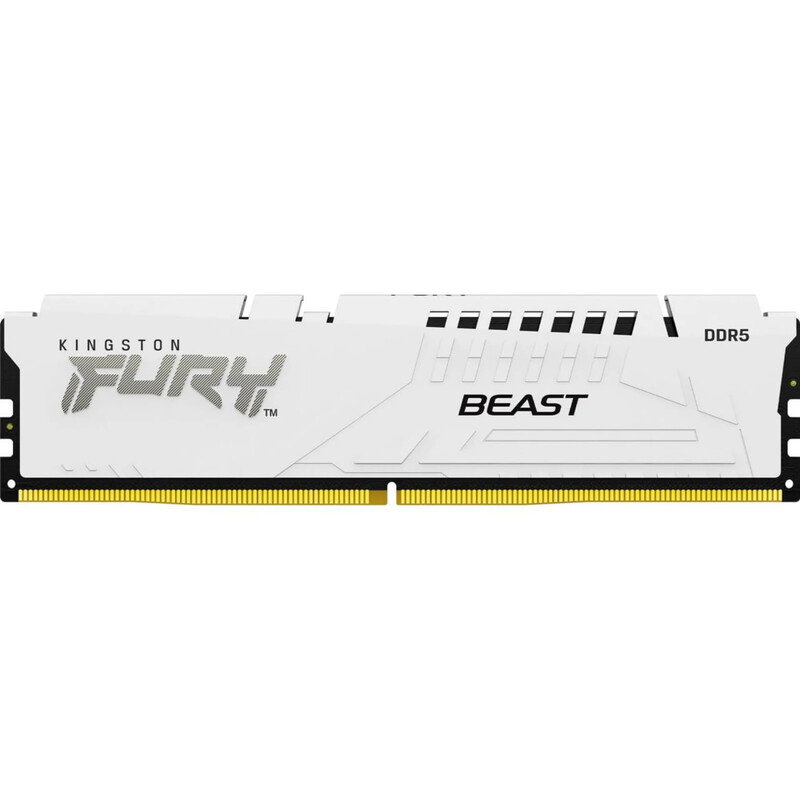Модуль пам`ятi DDR5 32GB/6400 Kingston Fury Beast Expo White (KF564C32BWE-32)