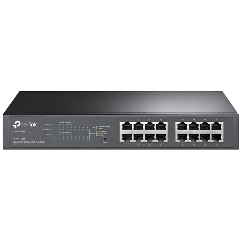 Комутатор TP-Link TL-SG1016PE