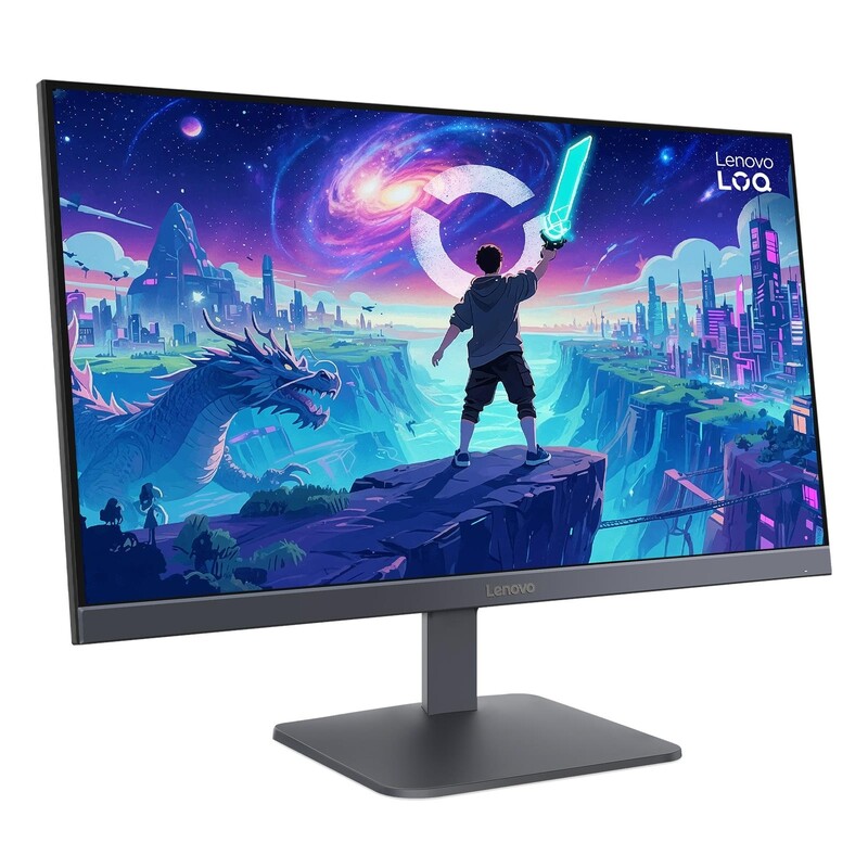 Монітор Lenovo 27" LOQ 27Q-10 (68F3GACBUA) IPS Lunar Grey 180Hz