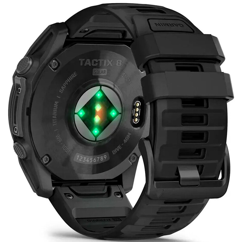 Смарт-годинник Garmin Tactix 8 Elite Solar Standard Black (010-03407-11)