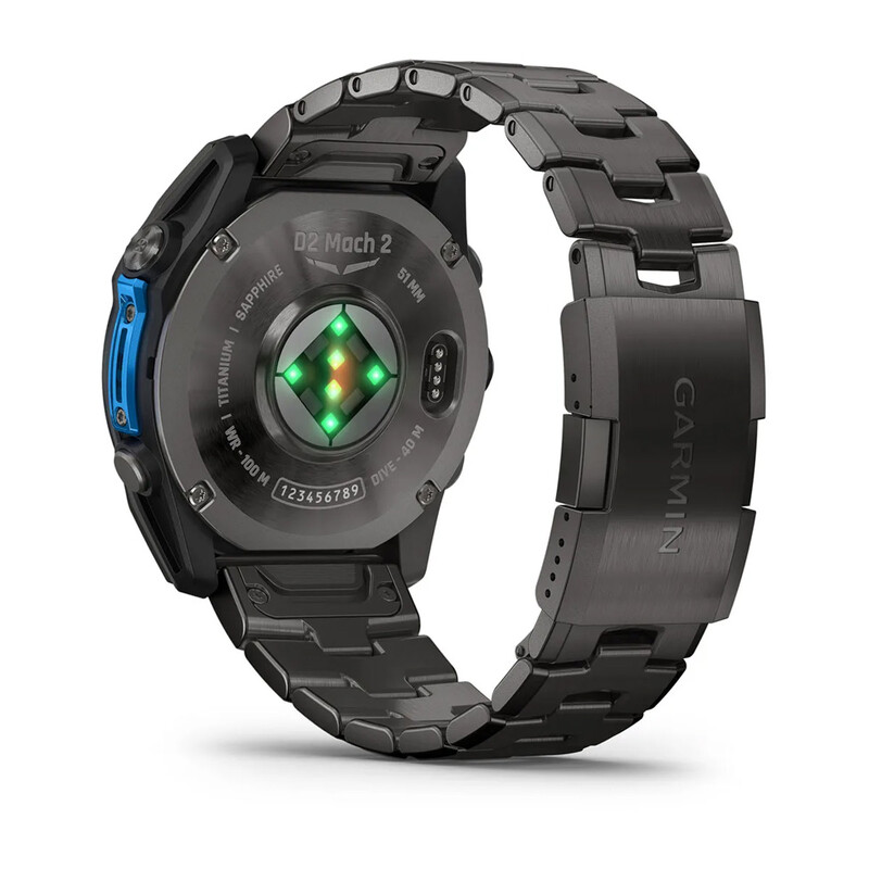 Смарт-годинник Garmin D2 Mach 2 51mm Carbon Gray DLC Titanium (010-02905-31)