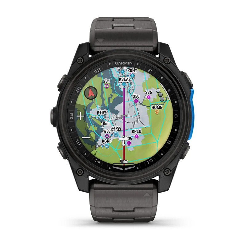 Смарт-годинник Garmin D2 Mach 2 51mm Carbon Gray DLC Titanium (010-02905-31)