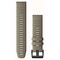 Фото - Ремінець Garmin QuickFit 22mm для Garmin Fenix 6 Dark Sandstone Silicone (010-12863-02) | click.ua