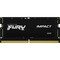 Фото - Модуль пам`яті 16GB/6400 Kingston Fury Impact XMP Sodimm Black (KF564S38IB-16) | click.ua