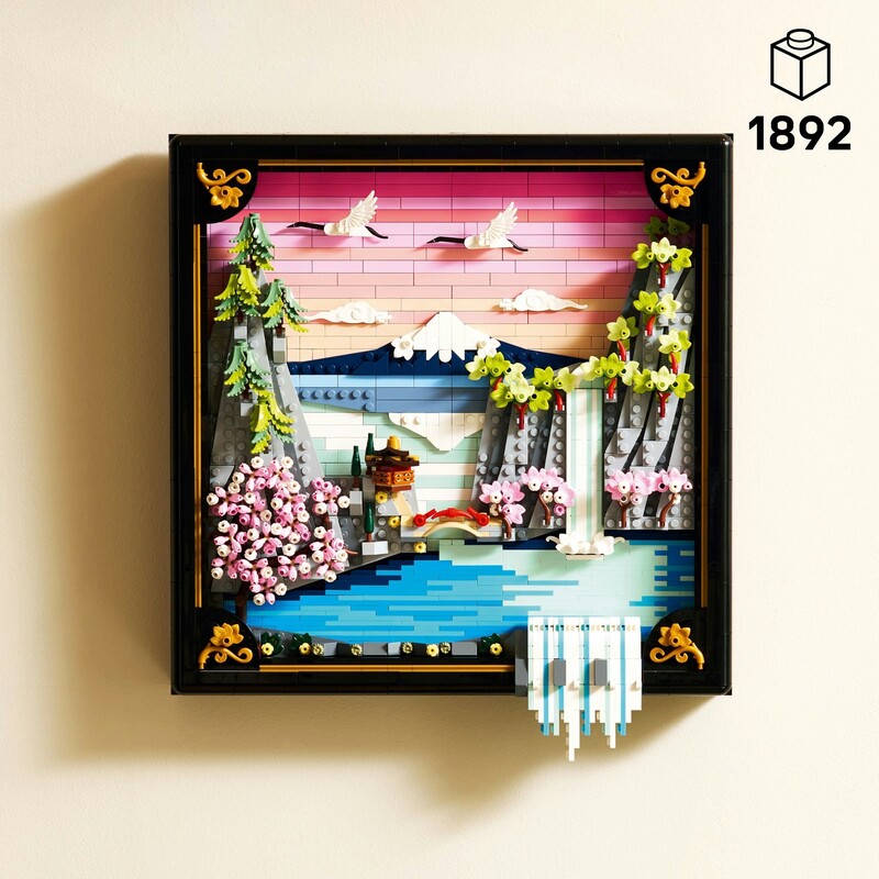 Конструктор LEGO Art Японський пейзаж із цвітом сакури (31218)