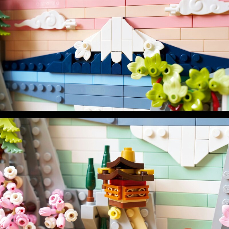 Конструктор LEGO Art Японський пейзаж із цвітом сакури (31218)
