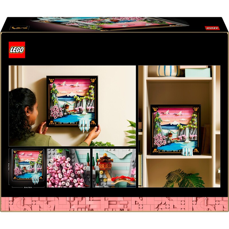 Конструктор LEGO Art Японський пейзаж із цвітом сакури (31218)