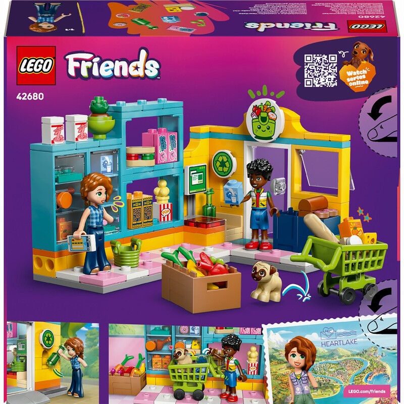 Конструктор LEGO Friends Круглосуточный магазин в Хартлейк-Сити (42680)